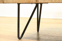 変わり大型サイズ!! 市松模様がアクセントの木地色ショーケース BB2021