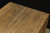 丁寧に造られた美しい慳貪(けんどん)戸づくりの極上黒柿杢目の小箪笥 BB2100