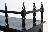 稀少ブラックカラー‼ディスプレイが映えるデザイン性の高いガラスケース BB2218