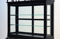 稀少ブラックカラー‼ディスプレイが映えるデザイン性の高いガラスケース BB2218