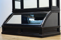 稀少ブラックカラー‼ディスプレイが映えるデザイン性の高いガラスケース BB2218