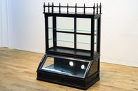 稀少ブラックカラー‼ディスプレイが映えるデザイン性の高いガラスケース BB2218