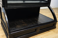 稀少ブラックカラー‼ディスプレイが映えるデザイン性の高いガラスケース BB2218