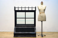 稀少ブラックカラー‼ディスプレイが映えるデザイン性の高いガラスケース BB2218