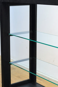 稀少ブラックカラー‼ディスプレイが映えるデザイン性の高いガラスケース BB2218