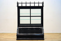 稀少ブラックカラー‼ディスプレイが映えるデザイン性の高いガラスケース BB2218