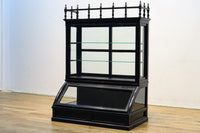 稀少ブラックカラー‼ディスプレイが映えるデザイン性の高いガラスケース BB2218