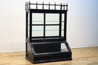 稀少ブラックカラー‼ディスプレイが映えるデザイン性の高いガラスケース BB2218