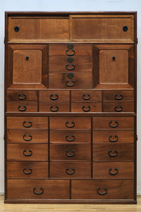 全面総桑材!! 素材の風合いが心地の良い収納箪笥 BB2228