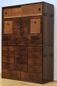 全面総桑材!! 素材の風合いが心地の良い収納箪笥 BB2228