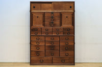 全面総桑材!! 素材の風合いが心地の良い収納箪笥 BB2228