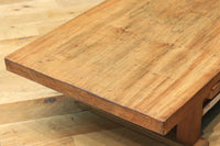 テレビ台に!! 一枚板を使用した頑丈な木地色の裁ち台 BB2241