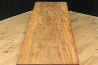 テレビ台に!! 一枚板を使用した頑丈な木地色の裁ち台 BB2241