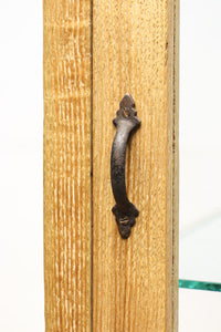 ディスプレイに最適なアイアンフレーム付き五面ガラスケース BB2262