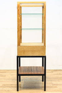 ディスプレイに最適なアイアンフレーム付き五面ガラスケース BB2262