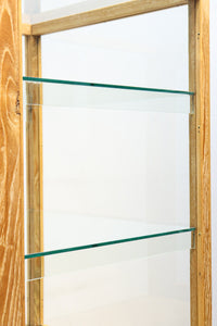 ディスプレイに最適なアイアンフレーム付き五面ガラスケース BB2262