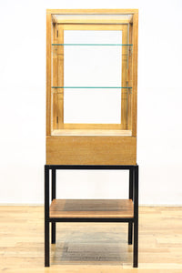 ディスプレイに最適なアイアンフレーム付き五面ガラスケース BB2262