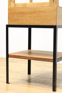 ディスプレイに最適なアイアンフレーム付き五面ガラスケース BB2262