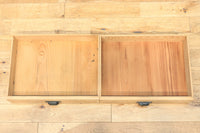 デザイン性の高い観音扉のレトロガラスケース BB2293