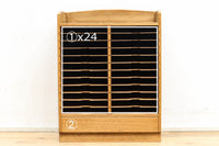 昭和レトロ!! 細かく仕分けができる書類収納ケース BB2318