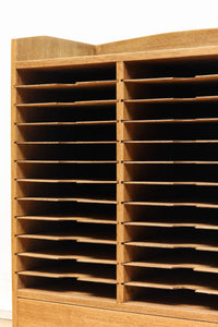 昭和レトロ!! 細かく仕分けができる書類収納ケース BB2318