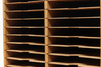 昭和レトロ!! 細かく仕分けができる書類収納ケース BB2318