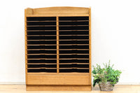 昭和レトロ!! 細かく仕分けができる書類収納ケース BB2318