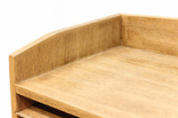 昭和レトロ!! 細かく仕分けができる書類収納ケース BB2318