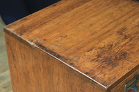 華やかな杢目模様と持ち手金具が素敵な小箪笥 BB2334