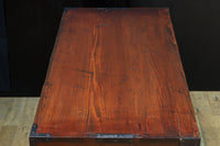 杢目が引き立つアイアンフレーム付き衣裳箪笥 BB2476