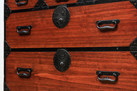 珍品‼ 総桐‼ 隠し小箱を多数備えた見事な造りと風合いが美しい最上収納箪笥 BB2484