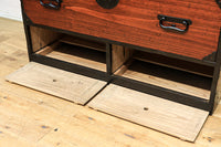 珍品‼ 総桐‼ 隠し小箱を多数備えた見事な造りと風合いが美しい最上収納箪笥 BB2484