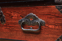 稀少!! 見栄えのする蕪の装飾金具で趣き深い庄内衣裳箪笥 BB2561