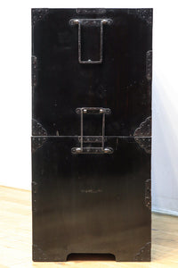 稀少!! 見栄えのする蕪の装飾金具で趣き深い庄内衣裳箪笥 BB2561