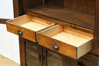 装飾性の高い杢目模様がレトロ感を高めるガラスケース BB2724