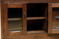 装飾性の高い杢目模様がレトロ感を高めるガラスケース BB2724