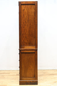 装飾性の高い杢目模様がレトロ感を高めるガラスケース BB2724