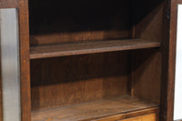 装飾性の高い杢目模様がレトロ感を高めるガラスケース BB2724