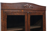 装飾性の高い杢目模様がレトロ感を高めるガラスケース BB2724