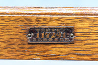 オークづくりのお洒落なスタッキング式本棚 BB2754