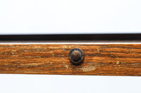 オークづくりのお洒落なスタッキング式本棚 BB2754