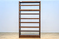 オークづくりのお洒落なスタッキング式本棚 BB2754