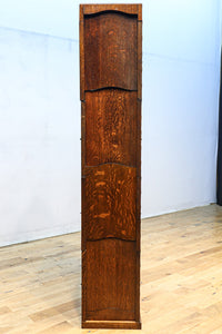 オークづくりのお洒落なスタッキング式本棚 BB2754