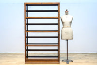 オークづくりのお洒落なスタッキング式本棚 BB2754