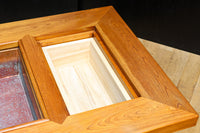 特大サイズ!!欅の杢目が浮かぶ美しい色艶をした関西火鉢 BB2792