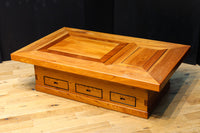 特大サイズ!!欅の杢目が浮かぶ美しい色艶をした関西火鉢 BB2792