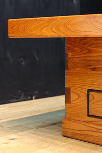 特大サイズ!!欅の杢目が浮かぶ美しい色艶をした関西火鉢 BB2792