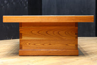 特大サイズ!!欅の杢目が浮かぶ美しい色艶をした関西火鉢 BB2792