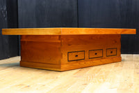 特大サイズ!!欅の杢目が浮かぶ美しい色艶をした関西火鉢 BB2792