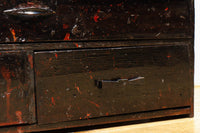 塗り重ねられた漆が雅な漆塗り道具セット BB2821